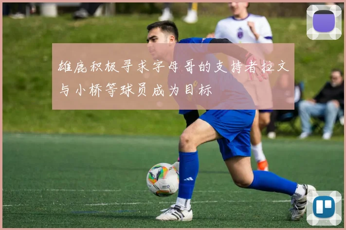 雄鹿积极寻求字母哥的支持者拉文与小桥等球员成为目标