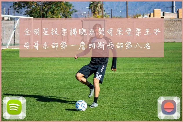 全明星投票揭晓东契奇荣登票王字母哥东部第一詹姆斯西部第八名